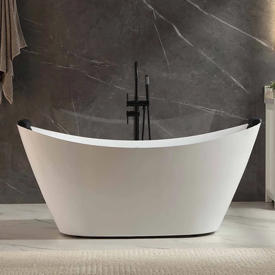 EMPV-67AIS38-BN-67-inch-Freestanding-Massage-Whirlpool-1-Person-Bathtub-Front-View