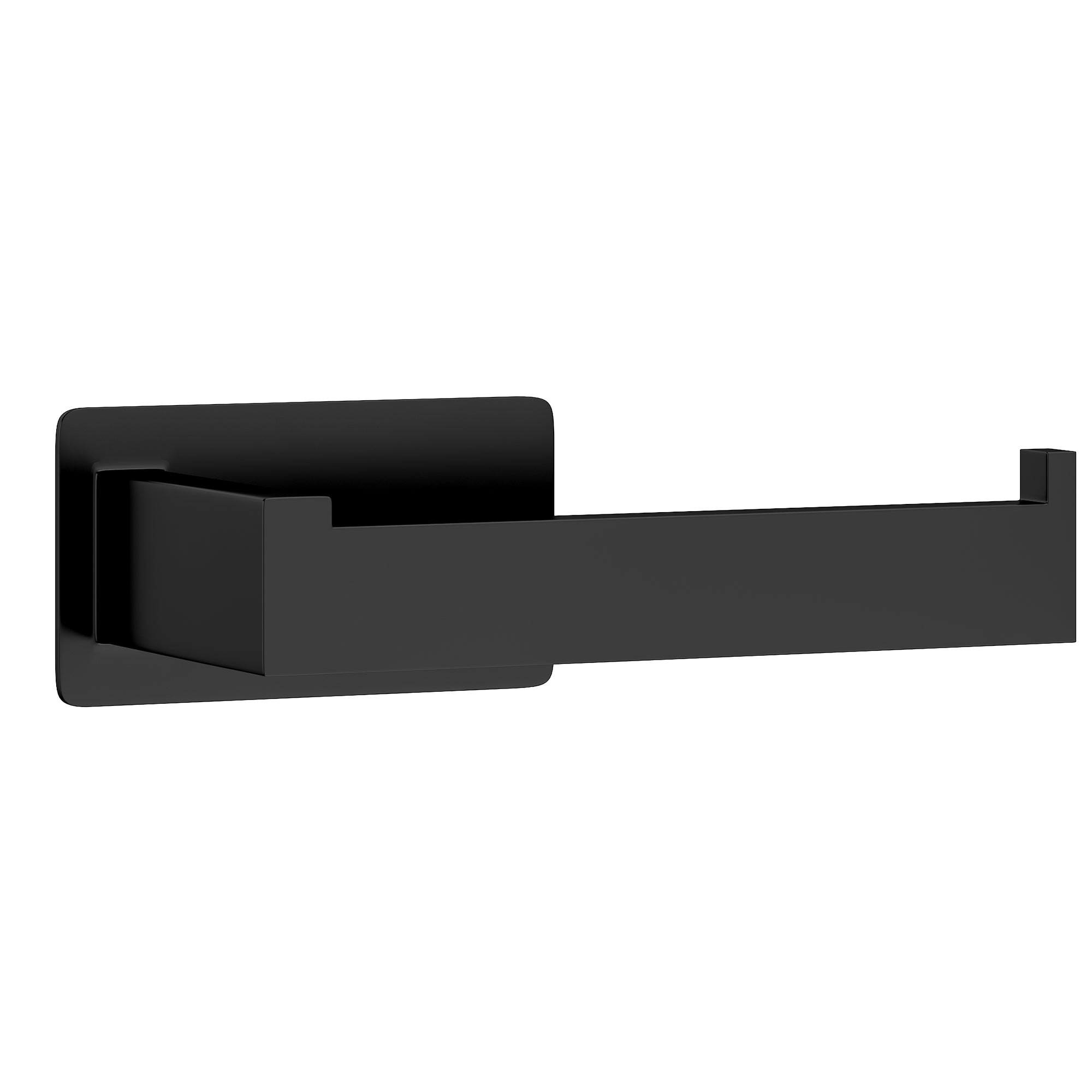 Empava No-Drill Self-Adhesive Stainless Steel Toilet Paper Holder - Matte Black