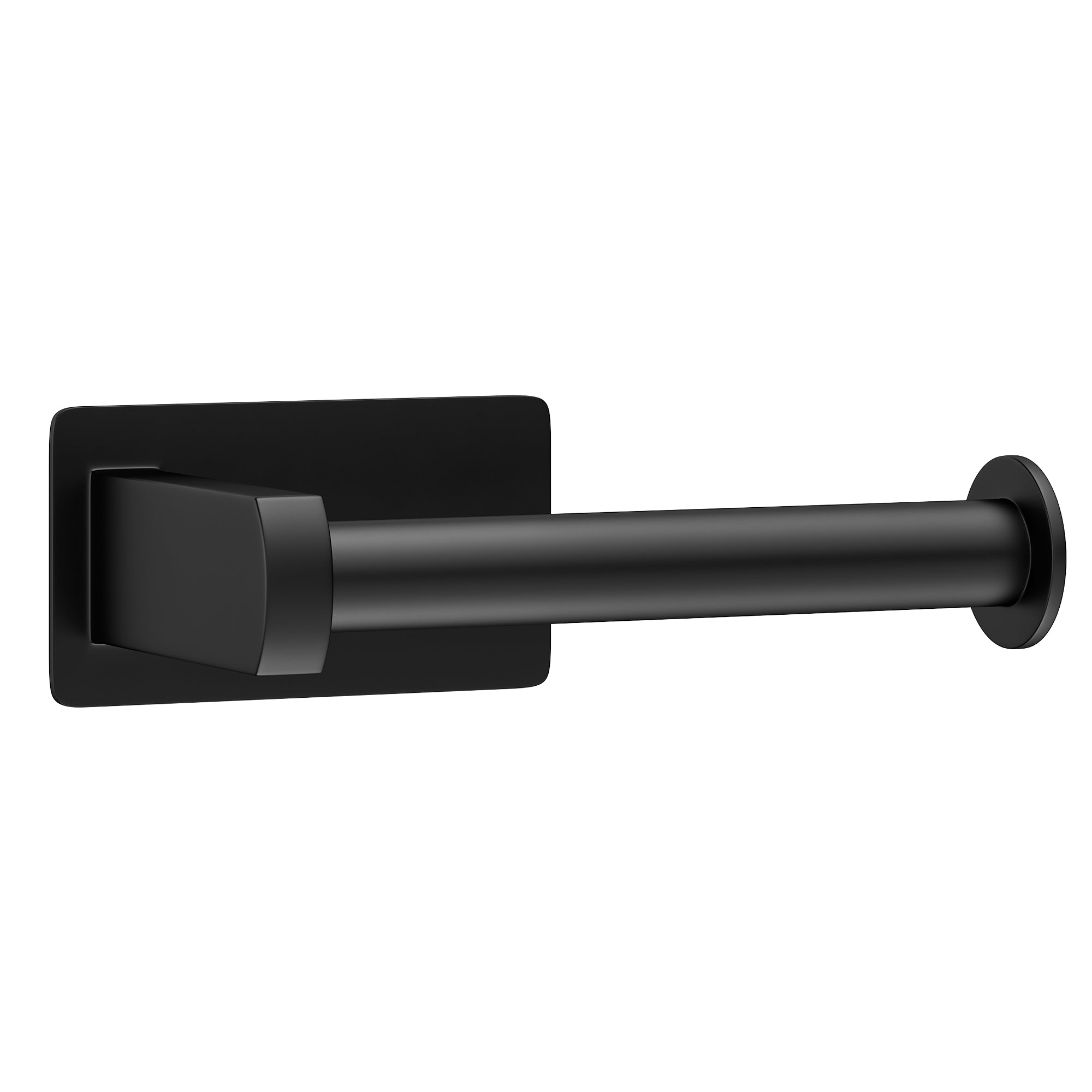 Empava No-Drill Self-Adhesive Stainless Steel Toilet Paper Holder - Matte Black