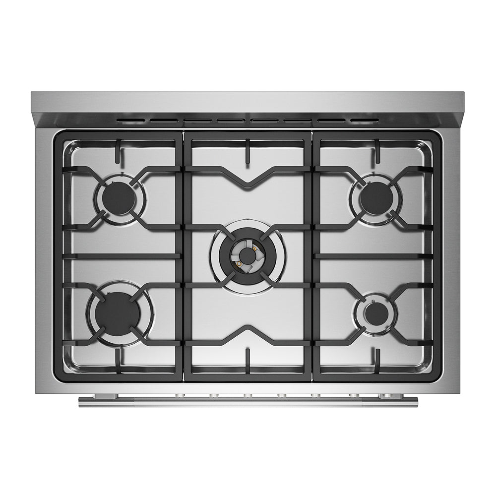 Empava 36 Inch Freestanding Range Gas Cooktop And Oven 36GR12 cooktop