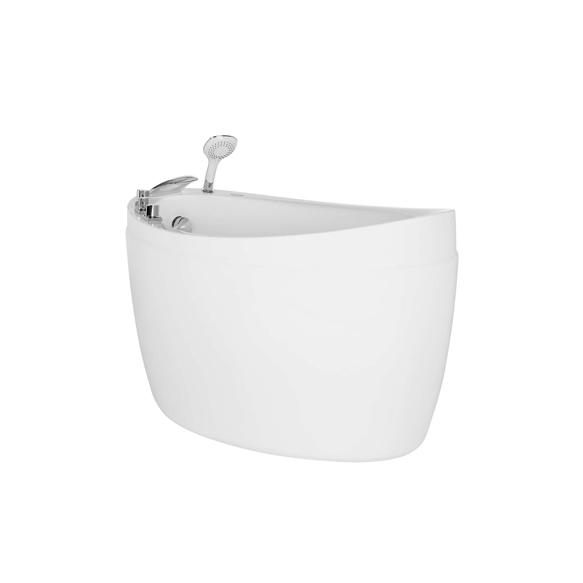 EMPV-48JT011-48" Freestanding Japanese-Style Air Massage Bathtub with Reversible Drain-6