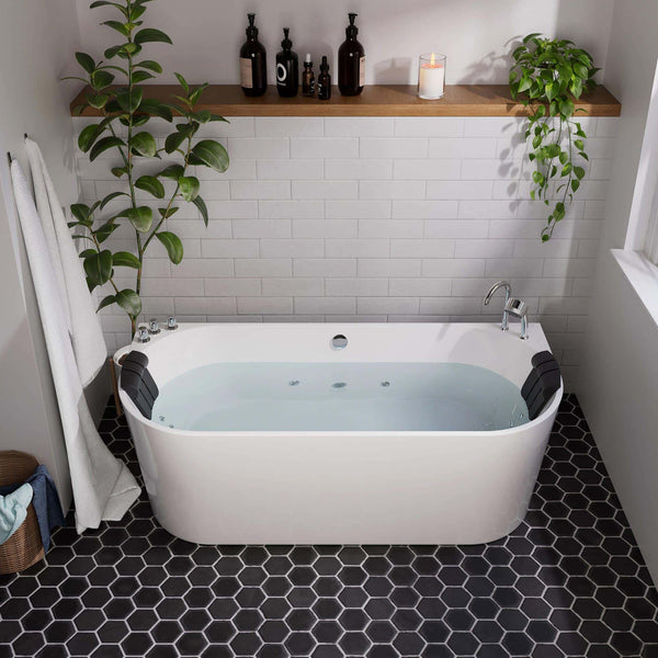 Freestanding Whirlpool Tub with Aromatherapy | Empava 67AIS07