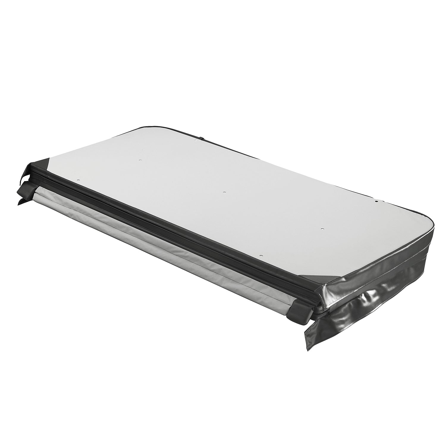 NettyPro Waterproof Rectangular Hot Tub Cover Protector - Fade Resistant, 84"x65"x18" (Black)