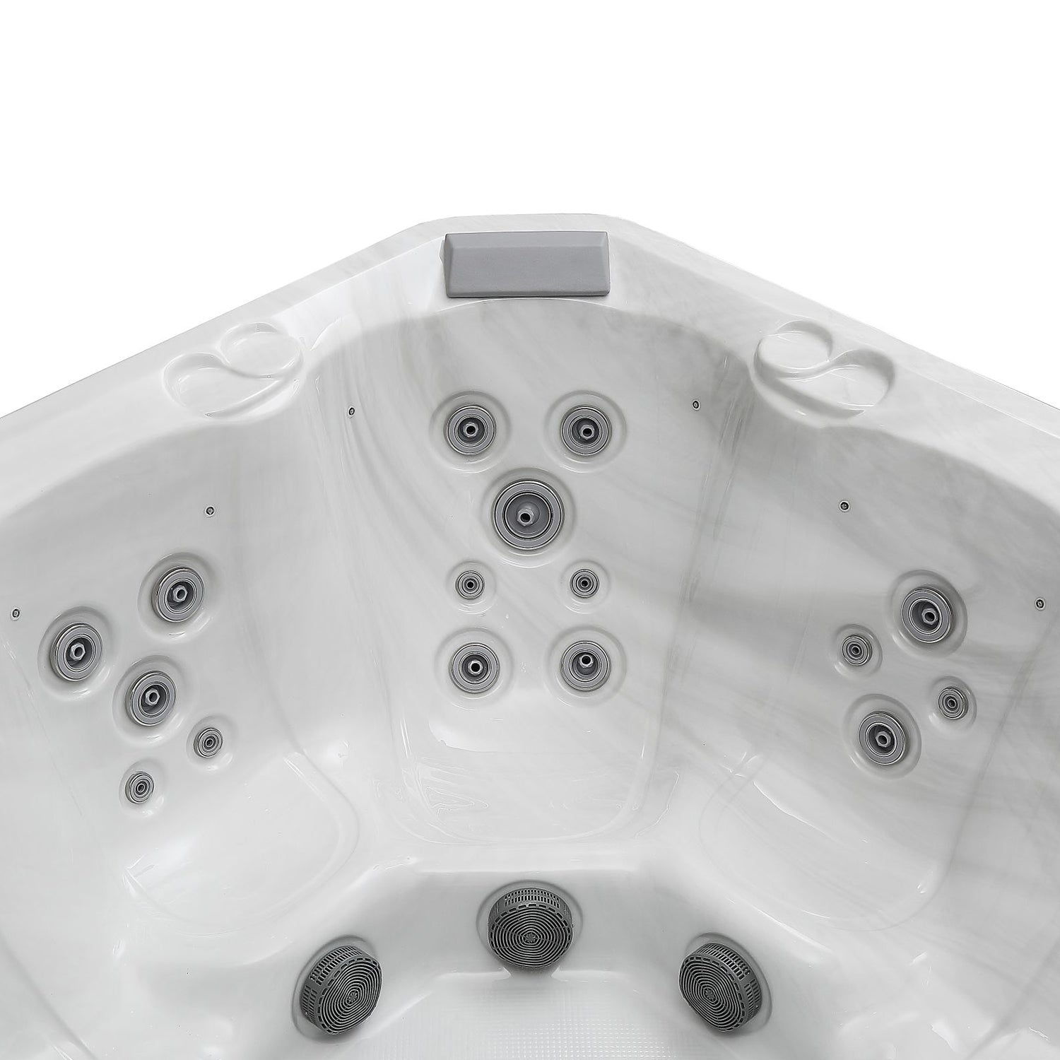 Empava SPA3528 5-Person LED Luxury Hydromassage Outdoor Hot Tub-9