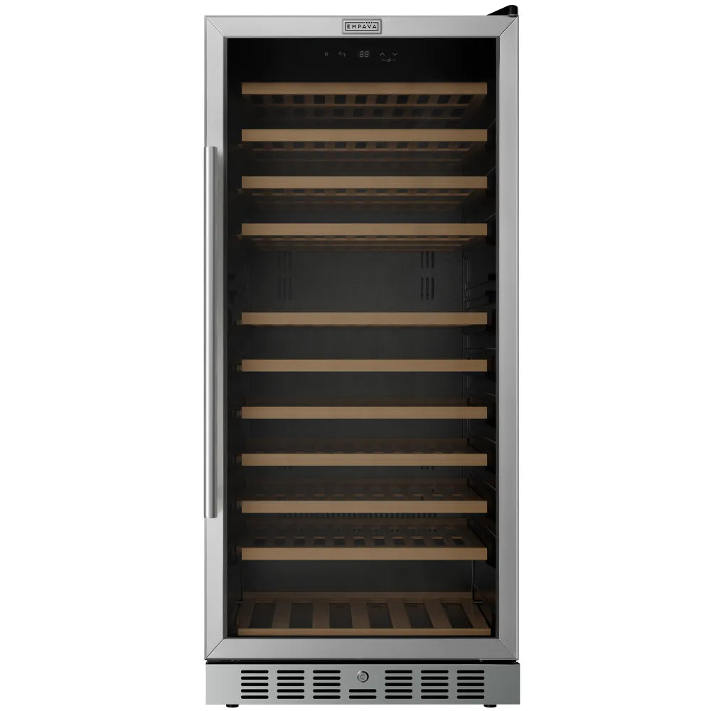 Empava Enfriador de vino de 24 pulgadas Refrigerador de vino de 53 pulgadas de alto