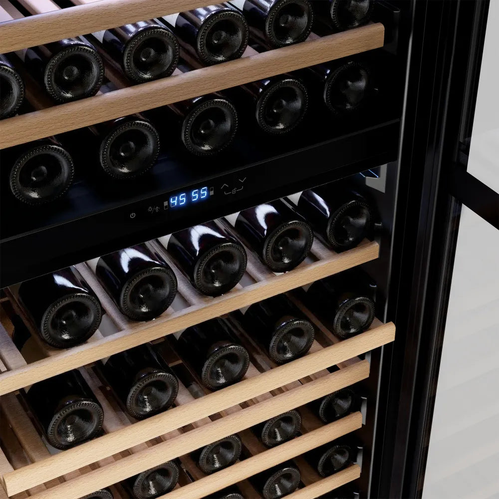 Empava 24 inch Dual Zone Wine Cooler 67 inch Tall Wine Refrigerator